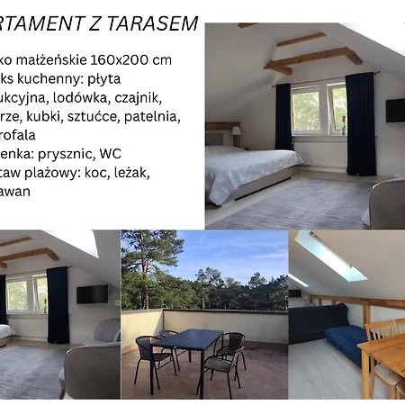 Habitación en casa particular Przy Lesie Parking Pobierowo